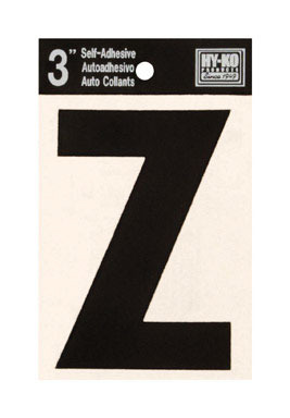 LETTER Z VINYL 3"BLACK