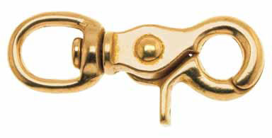 Campbell Polished Bronze Trigger Snap 2-1/2 in. L
