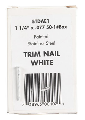 NAIL SIDE 1-1/4"S/S WHT
