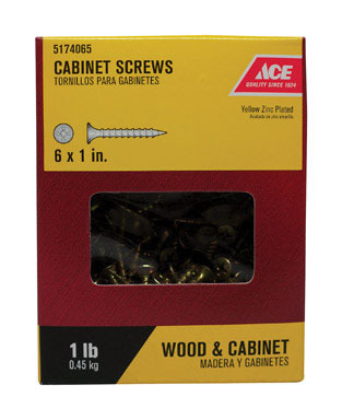 SCREW WD PH CS 6X1 1#