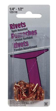 SPLIT RIVERTS ASSORTMENT