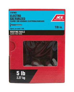 ACE ROOF NAIL 7/8" EG 5#