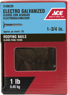 ACE ROOF NAIL 1.75"EG 1#