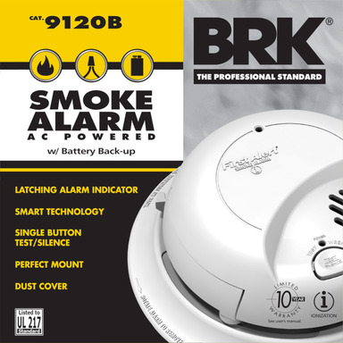 120V AC Smoke Alarm