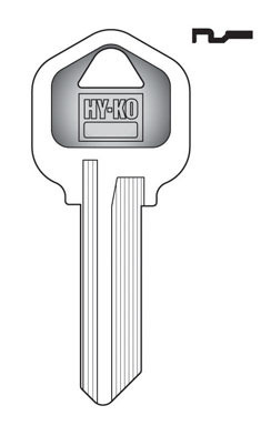 KEY KWIKSET RED KW1