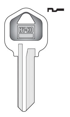 KEY KWIKSET BLUE KW1