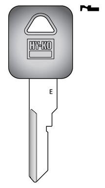 KEYBLANK GM PLASTIC GRN