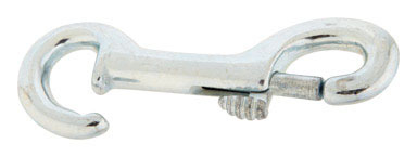 Campbell Zinc-Plated Iron Open Eye Bolt Snap 3-1/2 in. L