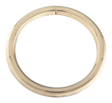 Campbell Nickel-Plated Steel Welded Ring 200 lb 2 in. L