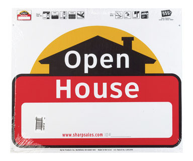 OPEN HOUSE SIGN 20X24