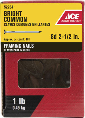 ACE COMMON NAIL8D 2.5"1#