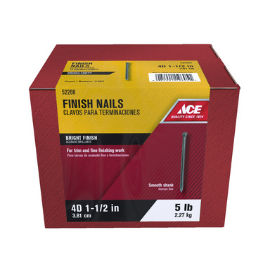 1-1/2" FINISHING NAILS 5LB