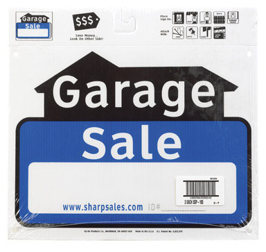 Garage Sale Sign 12x13