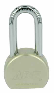 Ace Padlock Dbl Lock 2.5"