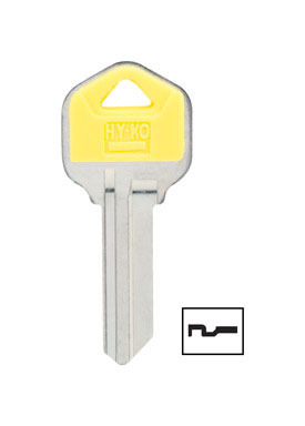 KEY KWIKSET YLW KW1P