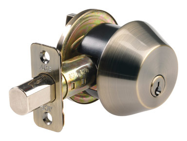 DEADBOLT SGL CYL  AB