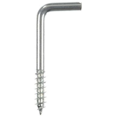 HOOK SCREW SQ 1 ZINC12PK