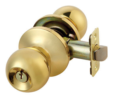 Ball Entry Lockset Pb