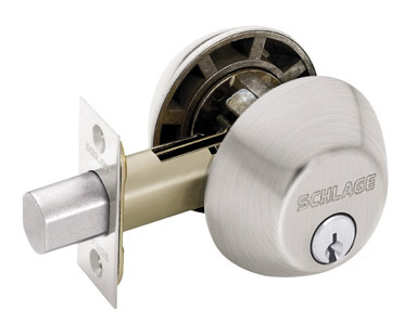 DEADBOLT DBL CYLINDR SN