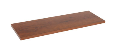 SHELF WALNUT FIN  8 X 24