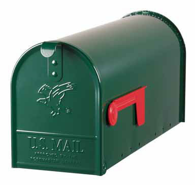 Green Standard T1 Rural Mailbox