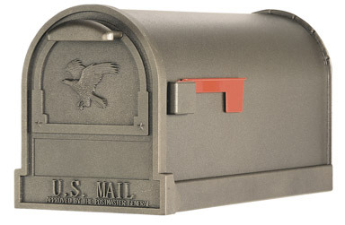 Large T2 Bronze Steel Mailbox