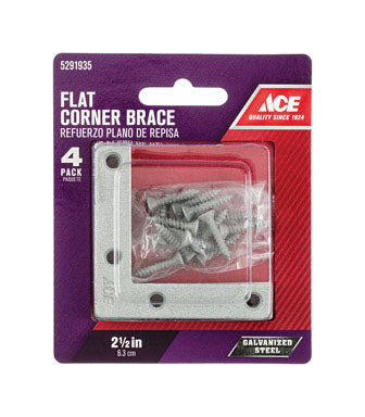 CORNER BRACE FLT2-1/2GLV