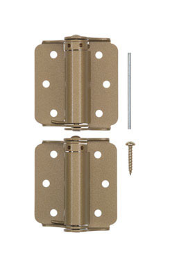 3" Gozne Cierre Auto Brass 2pk