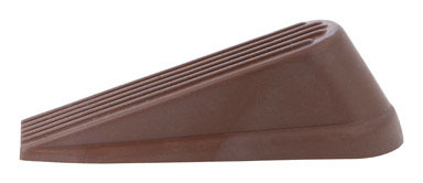 DOOR STOP WEDGE 4"BRWN