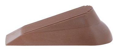 DOOR STOP WEDGE BRN 5"