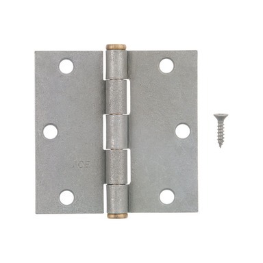 HINGE RES SQ 3-1/2 GALV