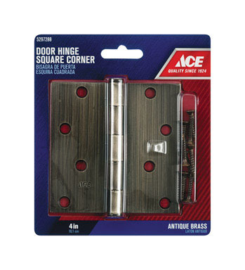 HINGE RES SQ 4" AB