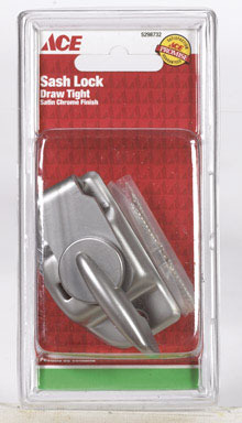 SASH LOCK DRW 2-1/2 SCRM