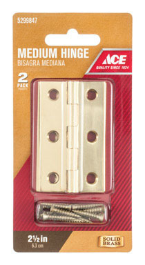 HINGE MEDIUM 2-1/2BR CD2