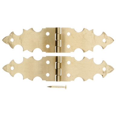 ACE 5/8" Brass Decorative Hinge