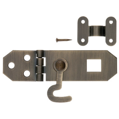 HASP DECO W/HK 3/4 AB