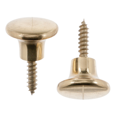 KNOB DECO 1/2"BRS CD2
