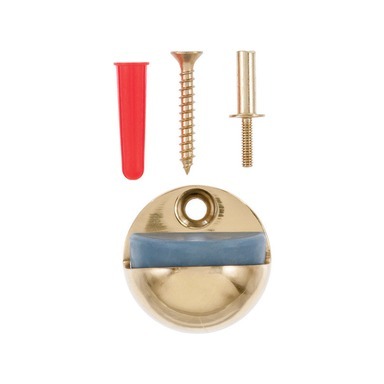DOOR STOP FLOOR 1-1/8BRS