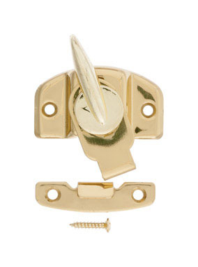 SASH LOCK DRAW 2-3/4 BRS