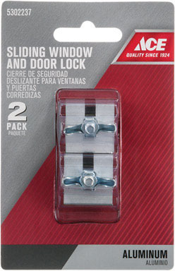 Sliding Door & Window Lock Alum