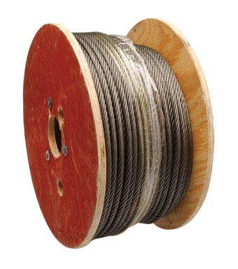 3/8"6X19 WIRE ROPE(FIB.CORE)