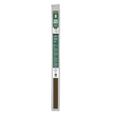 Vinyl Door Sweep 36" Brown
