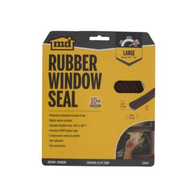 Weatherstrip 5/16"x10' Brn