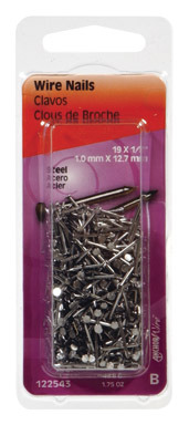 Nail 1/2x18 Steel 1.75oz