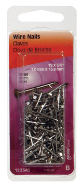 Nail 5/8x19 Steel 1.75oz