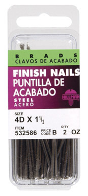 FINISH NAIL 10D STL CD15