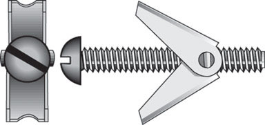 2Pk 1/8x3 Toggle Bolt