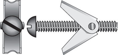 TOGGLE BOLT 1/8X3 CD15