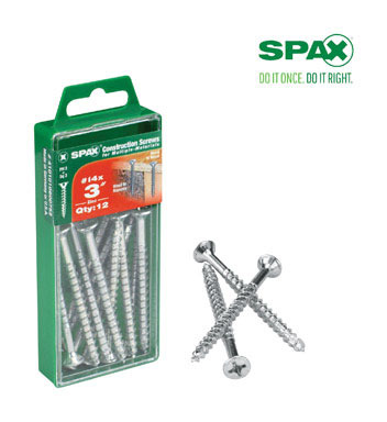 Scrw Spax Fh14x3 Zn Bx12