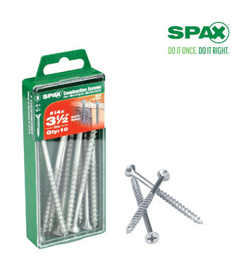 Scrw Spax Fh14x3.5znbx10